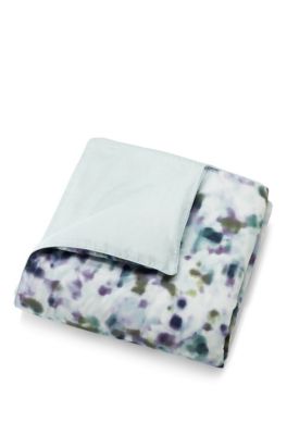 &lsquo;Cotton Sateen &lsquo;Waterlily&rsquo; Duvet Cover